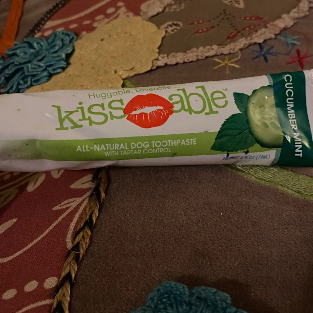 All Natural Dog Toothpaste In Cucumber Mint Not Used Not Returnable